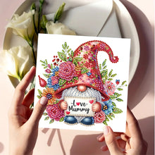 Load image into Gallery viewer, 6pcs Diamond Art Cards DIY Diamond Painting Gift Card Diamond Art Greeting Cards