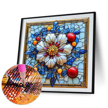 Load image into Gallery viewer, Diamond Painting - Full Round - Glass Style Flowers (40*40CM)