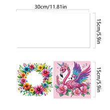 Load image into Gallery viewer, 6Pcs Animals DIY Diamond Painting Card Diamond Drawing Card for Adults Beginners