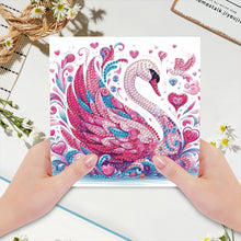 Load image into Gallery viewer, 6Pcs Animals DIY Diamond Painting Card Diamond Drawing Card for Adults Beginners
