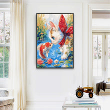 Load image into Gallery viewer, Diamond Painting - Full Square - Cat And Fish (60*40CM)