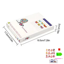 Load image into Gallery viewer, 12Pcs Castle Princess DIY Diamond Painting Stickers Arts Diamond Mosaic Sticker