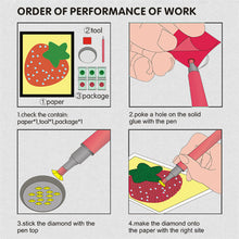 Load image into Gallery viewer, 12Pcs Castle Princess DIY Diamond Painting Stickers Arts Diamond Mosaic Sticker