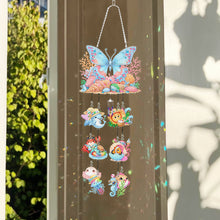 Load image into Gallery viewer, Wind Chime Diamond Painting Hanging Pendant Crystal Hanging Home Wall Decor