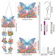 Load image into Gallery viewer, Wind Chime Diamond Painting Hanging Pendant Crystal Hanging Home Wall Decor