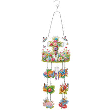 Load image into Gallery viewer, Wind Chime Diamond Painting Hanging Pendant Crystal Hanging Home Wall Decor