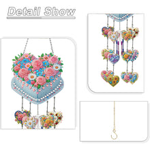 Load image into Gallery viewer, Wind Chime Diamond Painting Hanging Pendant Crystal Hanging Home Wall Decor