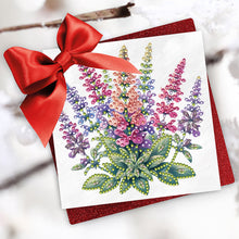 Load image into Gallery viewer, 6pcs DIY Diamond Art Greeting Cards 5D Rhinestone Arts Greetings Birthday Card