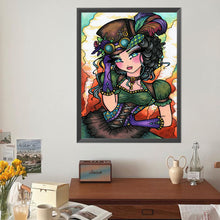 Load image into Gallery viewer, Diamond Painting - Full Round - Girl (40*50CM)