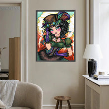 Load image into Gallery viewer, Diamond Painting - Full Round - Girl (40*50CM)