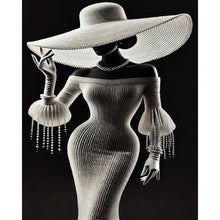 Load image into Gallery viewer, Diamond Painting - Full Round - Lady (40*50CM)