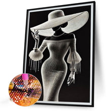 Load image into Gallery viewer, Diamond Painting - Full Round - Lady (40*50CM)