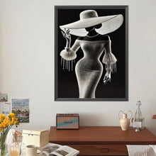 Load image into Gallery viewer, Diamond Painting - Full Round - Lady (40*50CM)