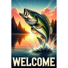 Load image into Gallery viewer, Diamond Painting - Full Round - Fishing (30*45CM)