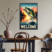 Load image into Gallery viewer, Diamond Painting - Full Round - Fishing (30*45CM)