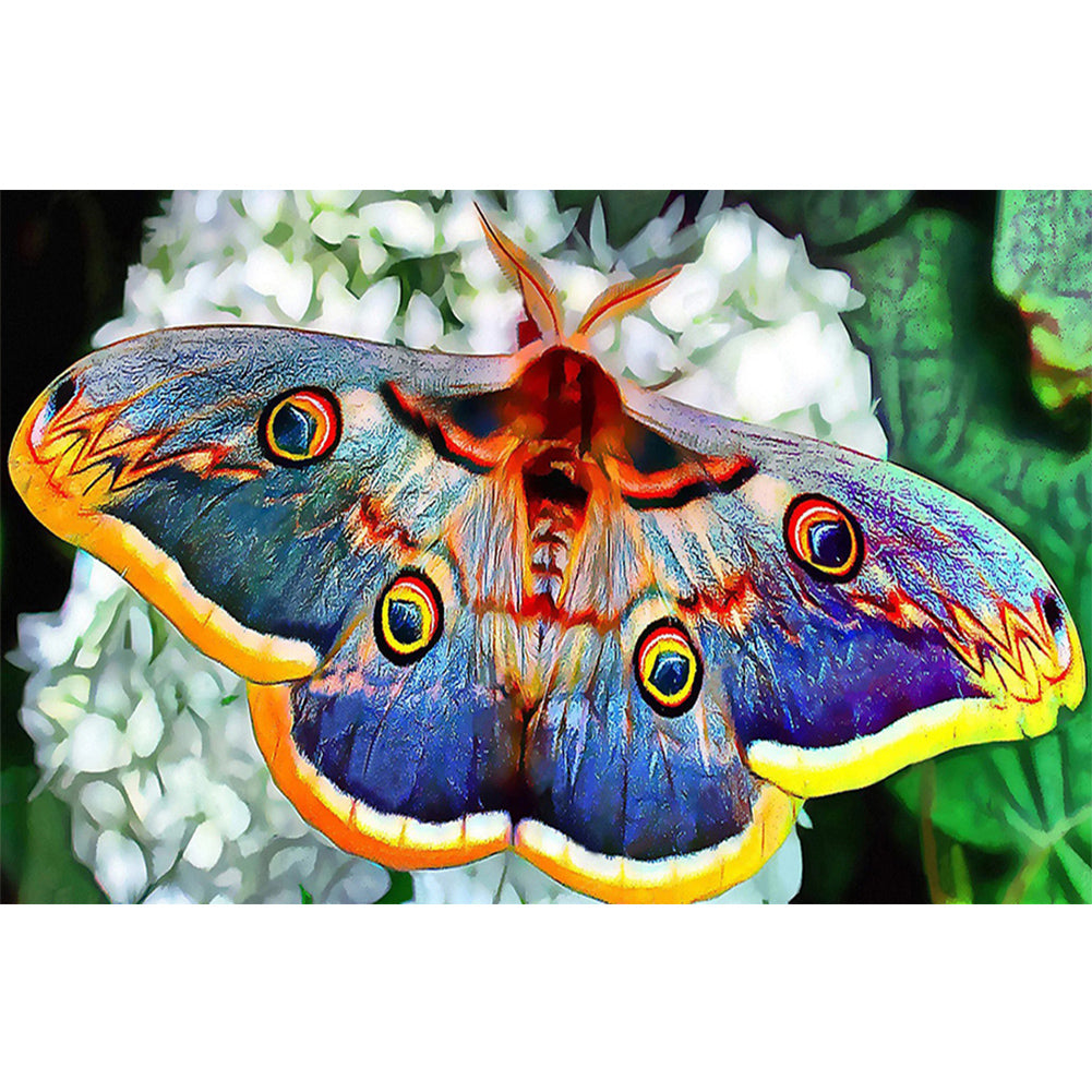 Diamond Painting - Full Round - Moths (50*30CM)