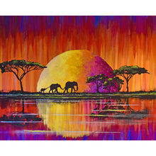 Load image into Gallery viewer, Diamond Painting - Full Round - Elephant (40*50CM)
