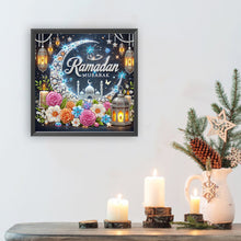 Load image into Gallery viewer, Diamond Painting - Partial Special Shaped - Ramadan Flower Castle (30*30CM)