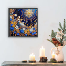 Load image into Gallery viewer, Diamond Painting - Partial Special Shaped - Flower Violin Performance (30*30CM)
