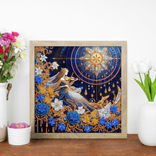 Load image into Gallery viewer, Diamond Painting - Partial Special Shaped - Flower Violin Performance (30*30CM)