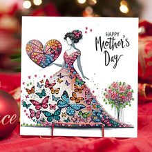 Load image into Gallery viewer, 6pcs DIY Diamond Art Greeting Cards 5D Rhinestone Arts Greetings Birthday Card