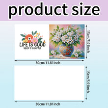 Load image into Gallery viewer, 6pcs DIY Diamond Art Greeting Cards 5D Rhinestone Arts Greetings Birthday Card