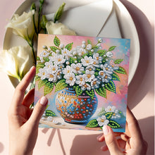 Load image into Gallery viewer, 6pcs DIY Diamond Art Greeting Cards 5D Rhinestone Arts Greetings Birthday Card