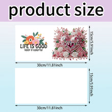 Load image into Gallery viewer, 6pcs DIY Diamond Art Greeting Cards 5D Rhinestone Arts Greetings Birthday Card
