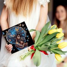 Load image into Gallery viewer, 6Pcs 5D DIY Diamond Painting Greeting Card with Envelope Gift for Mothers Day