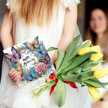 Load image into Gallery viewer, 6Pcs 5D DIY Diamond Painting Greeting Card with Envelope Gift for Mothers Day