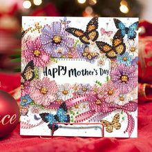 Load image into Gallery viewer, 6Pcs 5D DIY Diamond Painting Greeting Card with Envelope Gift for Mothers Day
