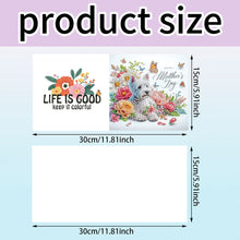 Load image into Gallery viewer, 6Pcs 5D DIY Diamond Painting Greeting Card with Envelope Gift for Mothers Day