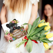 Load image into Gallery viewer, 6Pcs 5D DIY Diamond Painting Greeting Card with Envelope Gift for Mothers Day