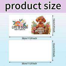 Load image into Gallery viewer, 6Pcs 5D DIY Diamond Painting Greeting Card with Envelope Gift for Mothers Day