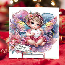 Load image into Gallery viewer, 6Pcs 5D DIY Diamond Painting Greeting Card with Envelope Gift for Mothers Day