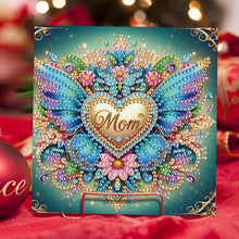 Load image into Gallery viewer, 6Pcs 5D DIY Diamond Painting Greeting Card with Envelope Gift for Mothers Day