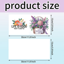 Load image into Gallery viewer, 6Pcs 5D DIY Diamond Painting Greeting Card with Envelope Gift for Mothers Day