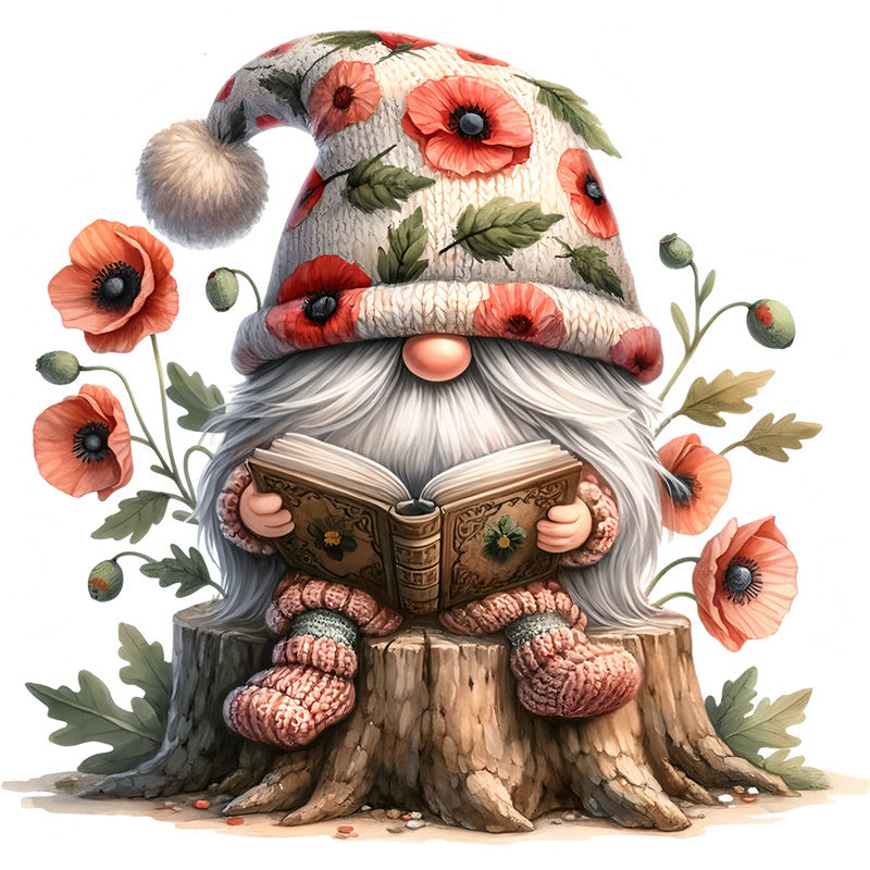 Diamond Painting - Full Round - Gnome (30*30CM)