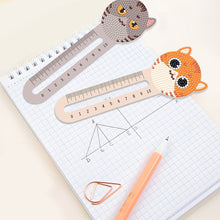 Load image into Gallery viewer, 6Pcs PET Cartoon Animals 5D DIY Diamond Art Ruler Book Mark for Reading Day Gift