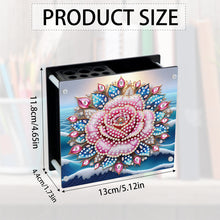 Load image into Gallery viewer, Acrylic Special Shape Diamond Painting Pencil Holder Desktop Ornaments Organizer