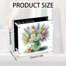 Load image into Gallery viewer, Acrylic Special Shape Diamond Painting Pencil Holder Desktop Ornaments Organizer