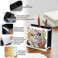Load image into Gallery viewer, Acrylic Special Shape Diamond Painting Pencil Holder Desktop Ornaments Organizer