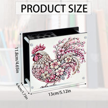 Load image into Gallery viewer, Acrylic Special Shape Diamond Painting Pencil Holder Desktop Ornaments Organizer