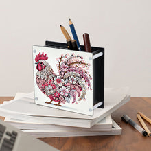 Load image into Gallery viewer, Acrylic Special Shape Diamond Painting Pencil Holder Desktop Ornaments Organizer