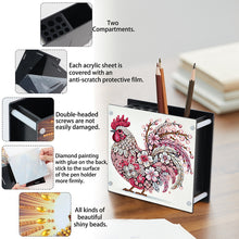 Load image into Gallery viewer, Acrylic Special Shape Diamond Painting Pencil Holder Desktop Ornaments Organizer