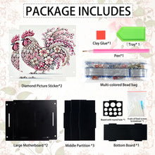 Load image into Gallery viewer, Acrylic Special Shape Diamond Painting Pencil Holder Desktop Ornaments Organizer