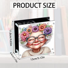 Load image into Gallery viewer, Acrylic Special Shape Diamond Painting Pencil Holder Desktop Ornaments Organizer