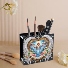 Load image into Gallery viewer, Acrylic Special Shape Diamond Painting Pencil Holder Desktop Ornaments Organizer
