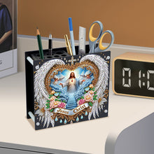 Load image into Gallery viewer, Acrylic Special Shape Diamond Painting Pencil Holder Desktop Ornaments Organizer