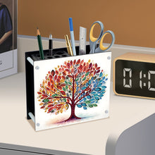 Load image into Gallery viewer, Acrylic Special Shape Diamond Painting Pencil Holder Desktop Ornaments Organizer